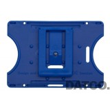 کارت هولدر Safebadge with rotating plastic clip and eyelet for clip and attachments
